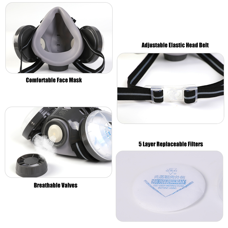 Nieuw anti-stofmasker volgelaa - Anti Pollution Mask recensie en prijs