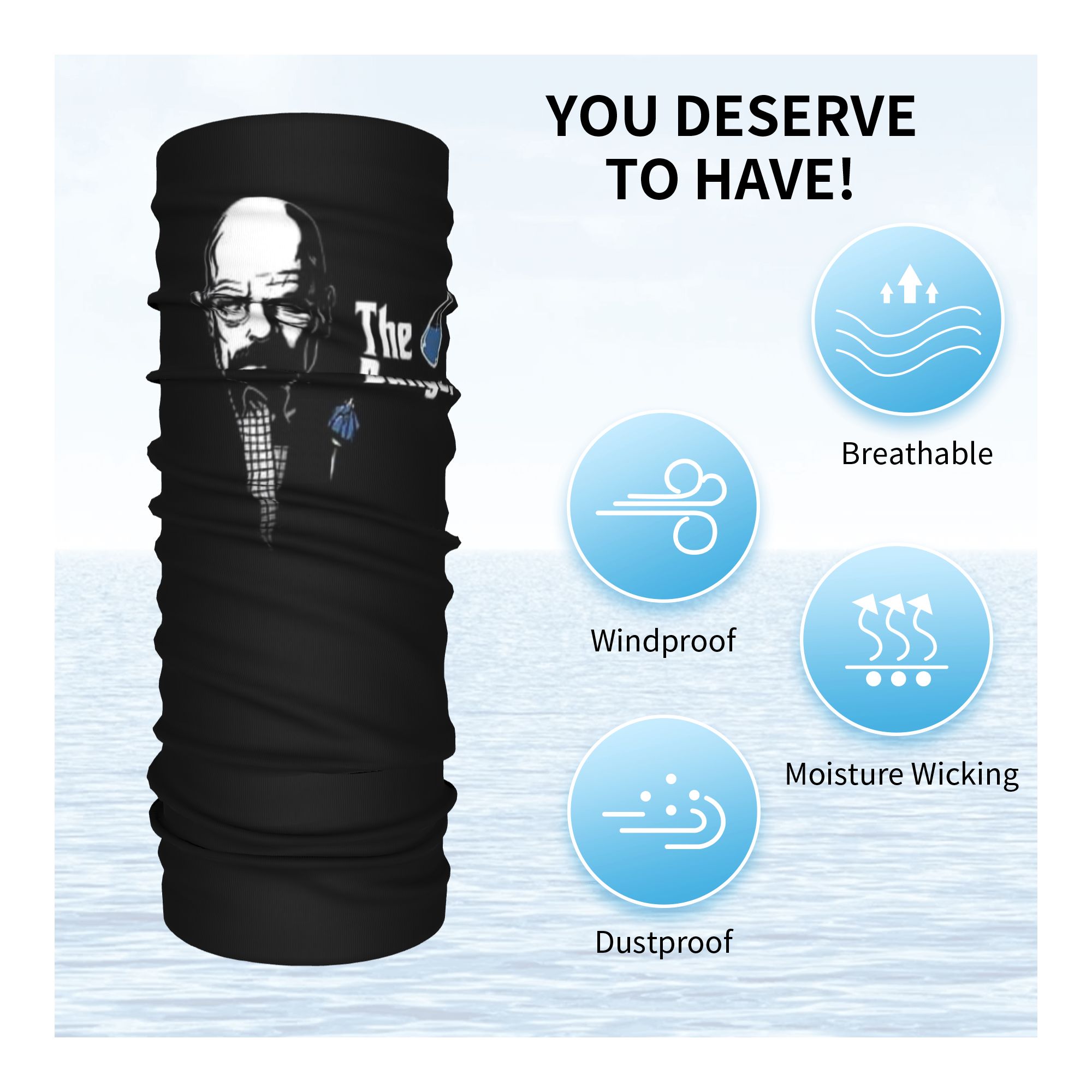Custom Walter White's I am The - Neck Gaiter Face Cover recensie en prijs