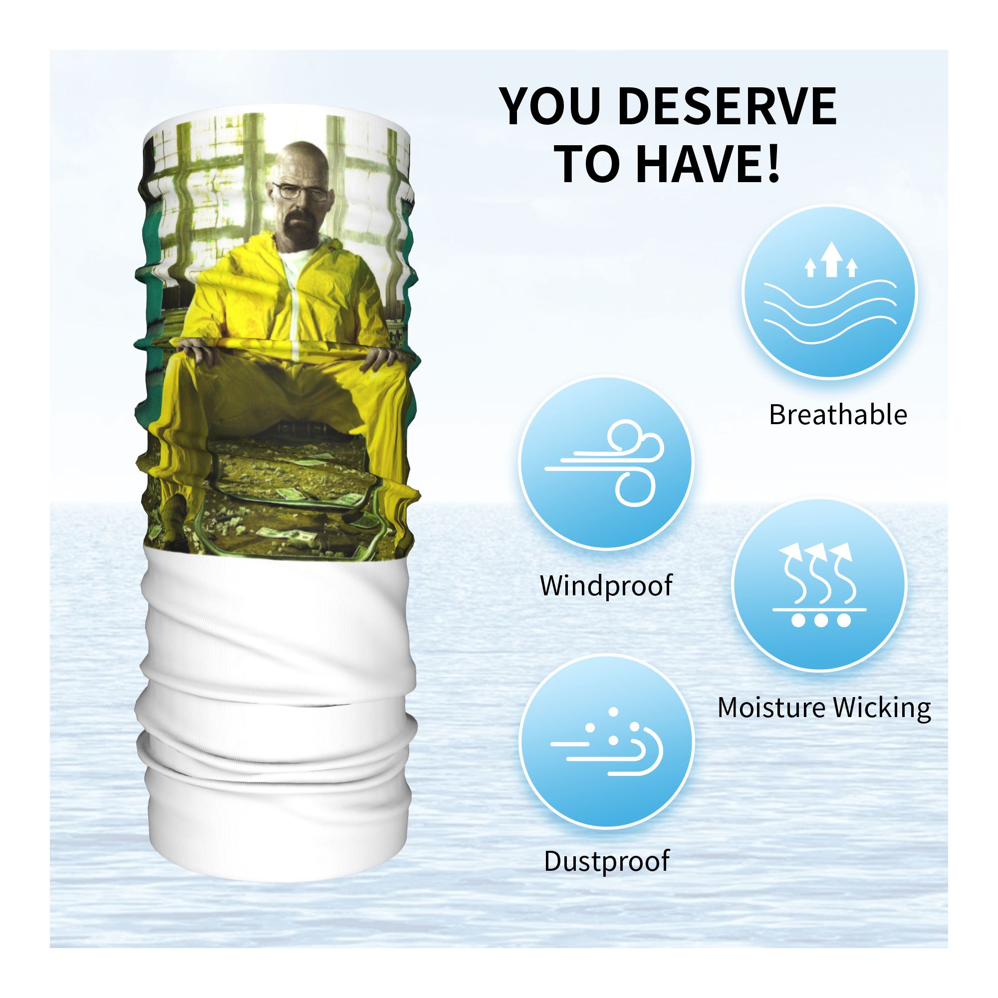 Aangepaste Breaking Bad Walter - Neck Gaiter Face Cover recensie en prijs