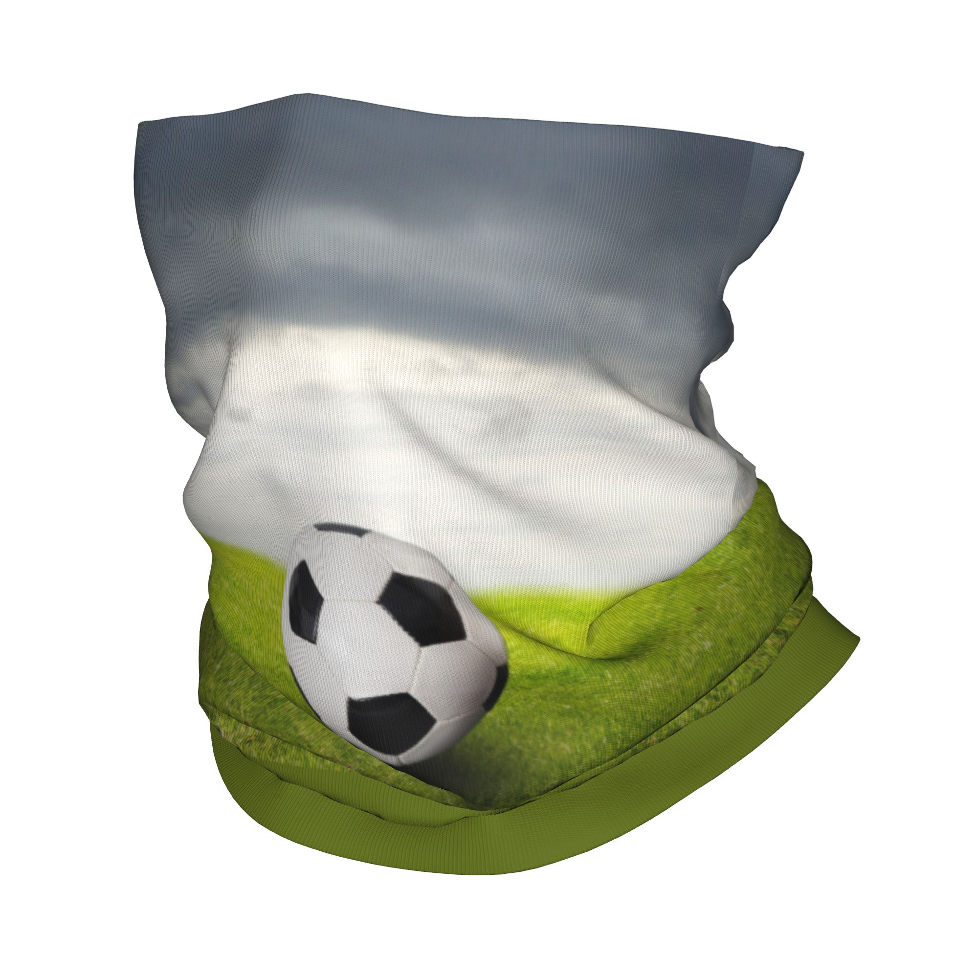 Aangepaste voetbal bal ligt op - Neck Gaiter Face Cover recensie en prijs